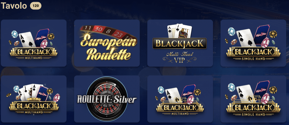 Giochi da tavolo popolari - blackjack e roulette